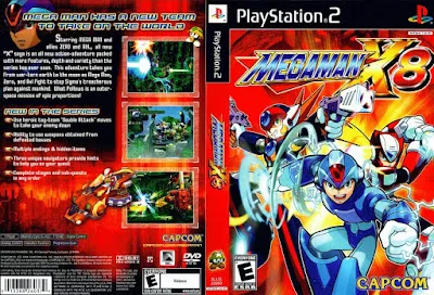 977d4dcf19e565d3c75b1ea558e9cf2d Mega Man X8 DUBLADO (PLAYSTATION 2)