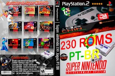 Capa-Cover-PS2-super-nintendo-120-jogos-portugues Snes Station - 230 jogos de Super Nintendo TRADUZIDOS - PLAYSTATION 2