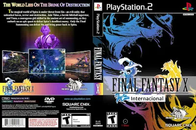 Final-Fantasy-X-International-Capa-Game-PS2 Final Fantasy X International PT-BR (PLAYSTATION 2)