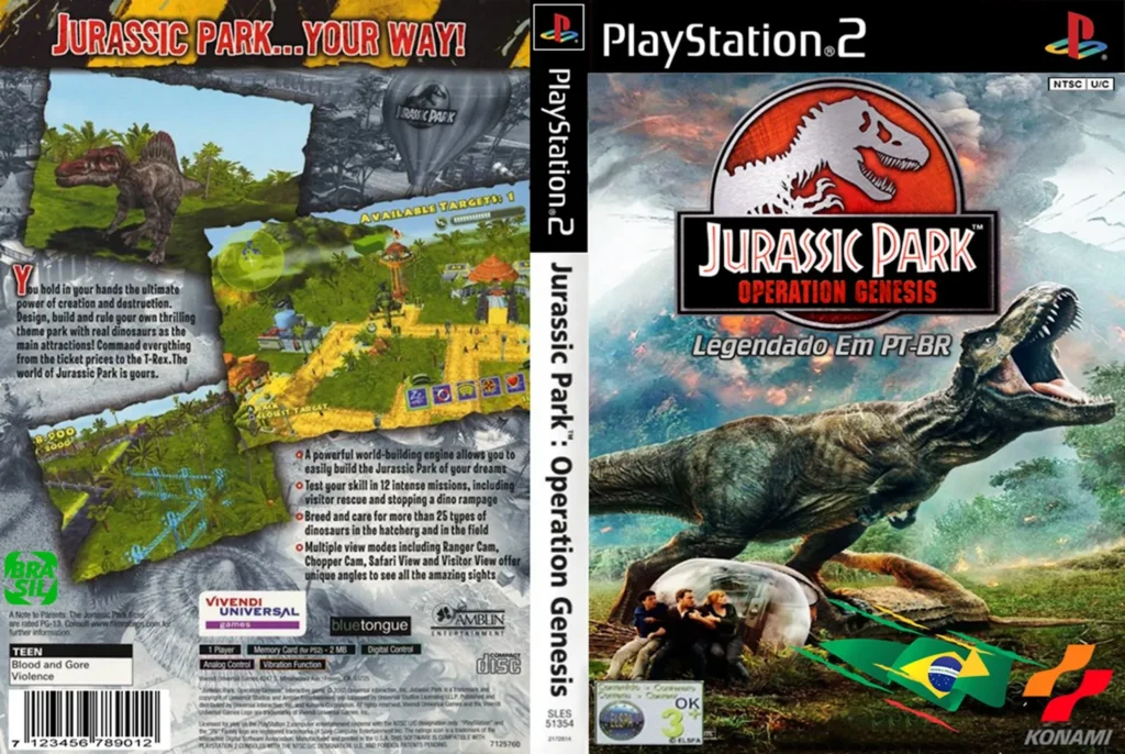 Jurassic-Park-Operation-Genesis-PT-BR-1024x686 Jurassic Park: Operation Genesis PT-BR (PLAYSTATION 2)