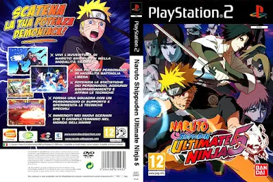 Naruto-Ultimate-Ninja-5 Naruto Shippuden: Ultimate Ninja 5 PT-BR PLAYSTATION 2