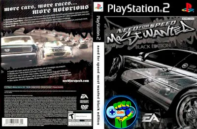 ssfasdfasdf Need for Speed: Most Wanted Black Edition PT-BR (PLAYSTATION 2)
