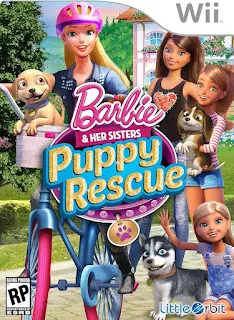 91wSeEtmI5L._AC_UF8941000_QL80_ Barbie Her Sisters - Puppy Rescue - Em Português - Nintendo Wii
