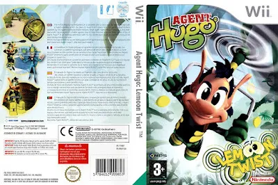 RHGP6Z Agent Hugo Lemoon Twist - Em Português - Nintendo Wii