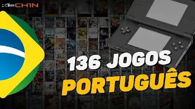 NINTENDO-DS 136 Jogos [Roms] de Nintendo DS em Português PT-BR