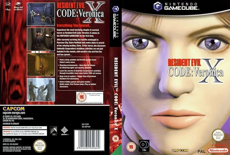 915-XswTthL._AC_UF8941000_QL80_ Resident Evil – Code: Veronica - DUBLADO - Nintendo GameCube